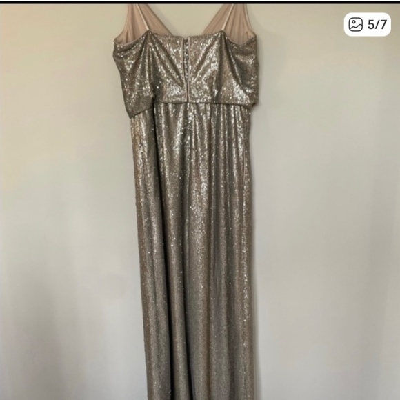 Aiden Mattox Sequin Jumpsuit - Picture 4 of 6